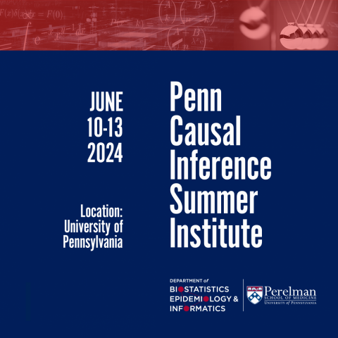 2024 Penn Causal Inference Summer Institute